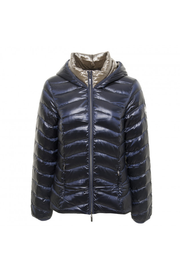 Beaumont Amsterdam Leichtdaunenjacke in Navy/Taupe