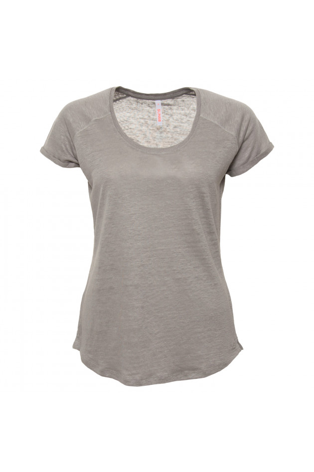 Sun68  Leinenshirt in Grau