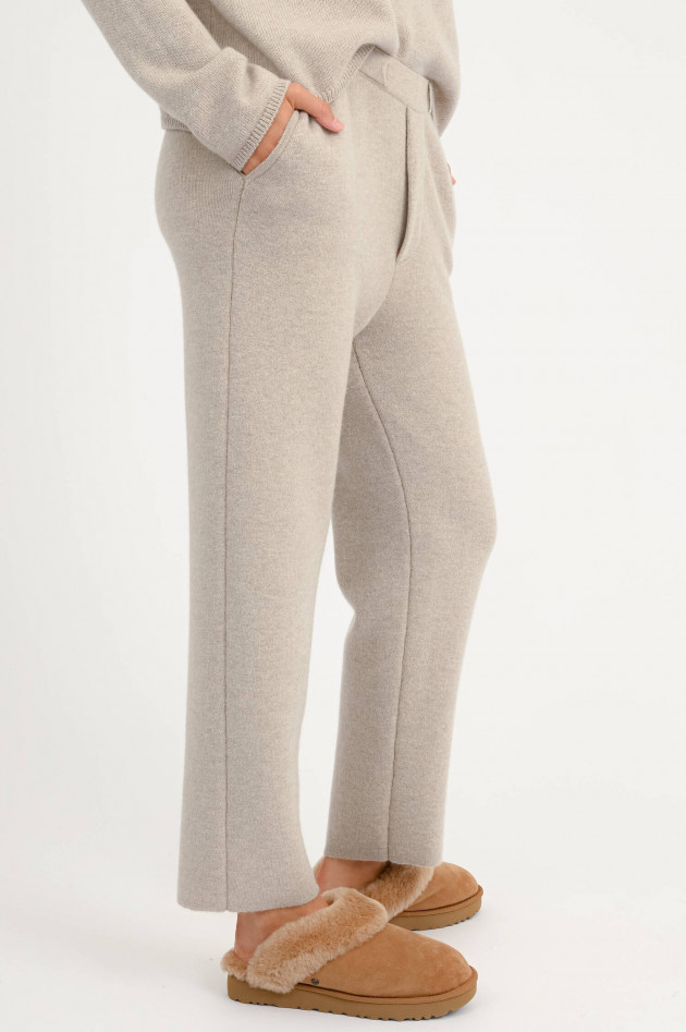 Lisa Yang Cashmere Hose SONYA in Sand