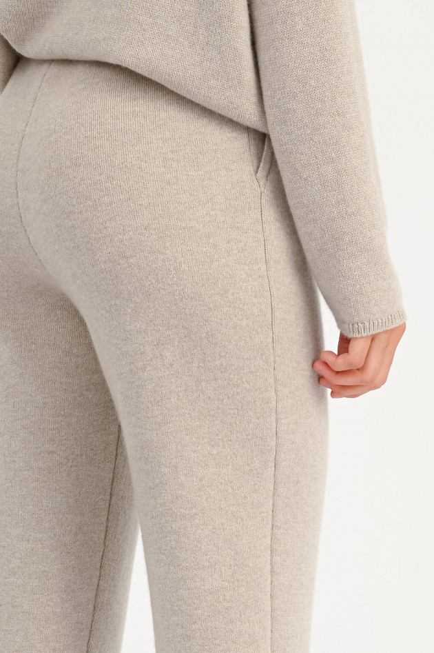 Lisa Yang Cashmere Hose SONYA in Sand