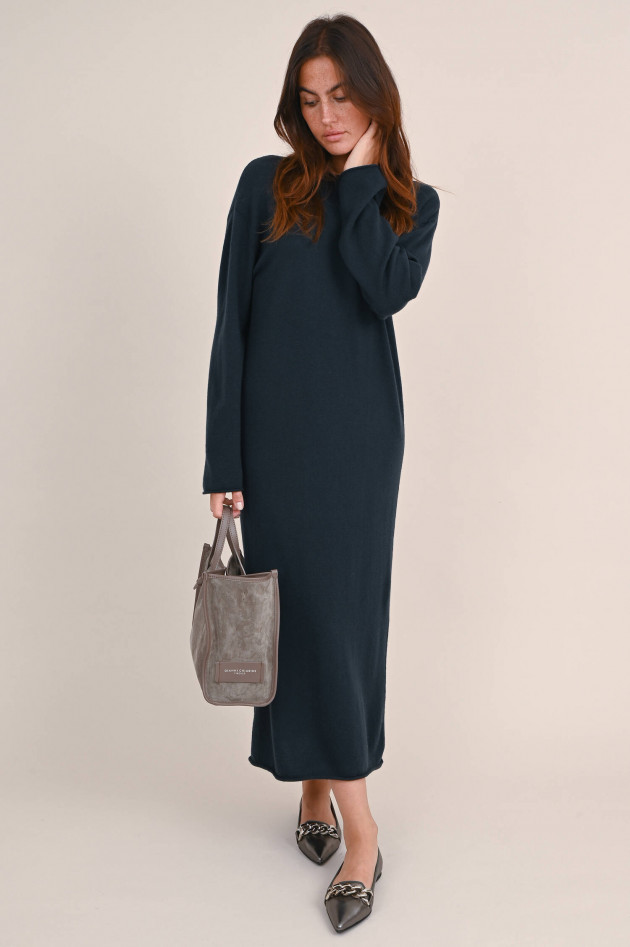 Lisa Yang Cashmere Strickkleid TARIN in Anthrazit