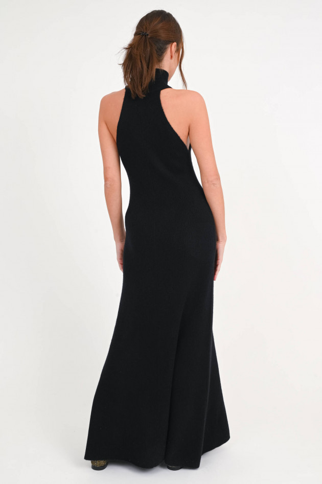 Lisa Yang Cashmere-Maxikleid AMANDA in Schwarz
