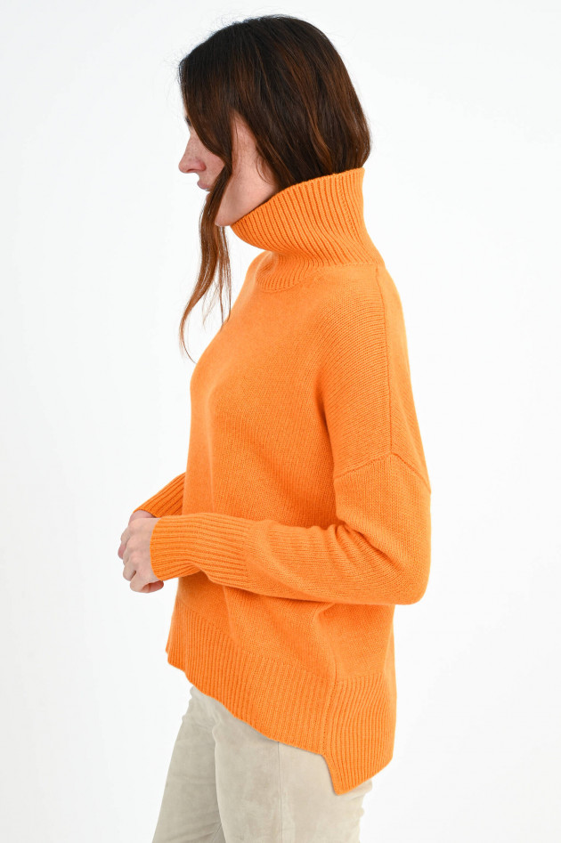 Lisa Yang Oversized Cashmere Pullover HEIDI in Orange