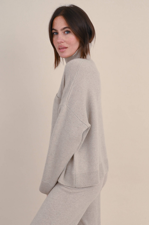 Lisa Yang Cashmere Pullover ANNE in Beige