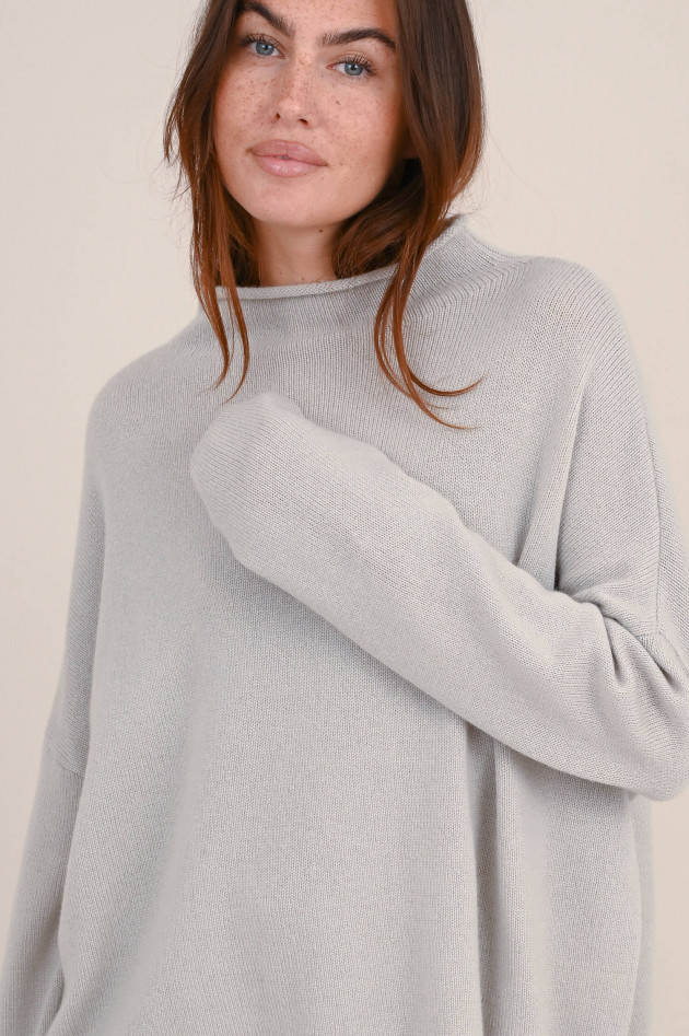 Lisa Yang Cashmere Pullover SANDY in Stone