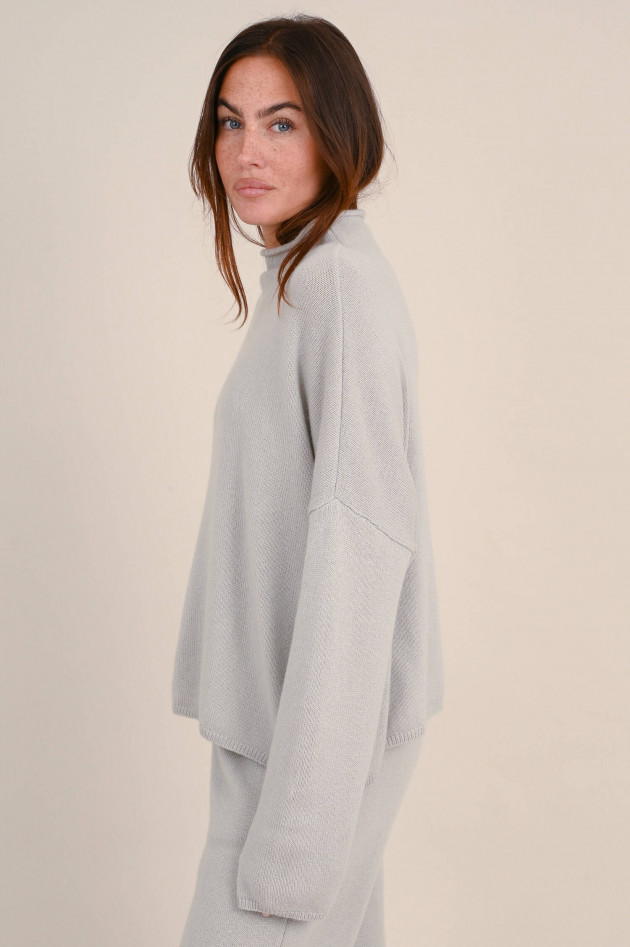 Lisa Yang Cashmere Pullover SANDY in Stone