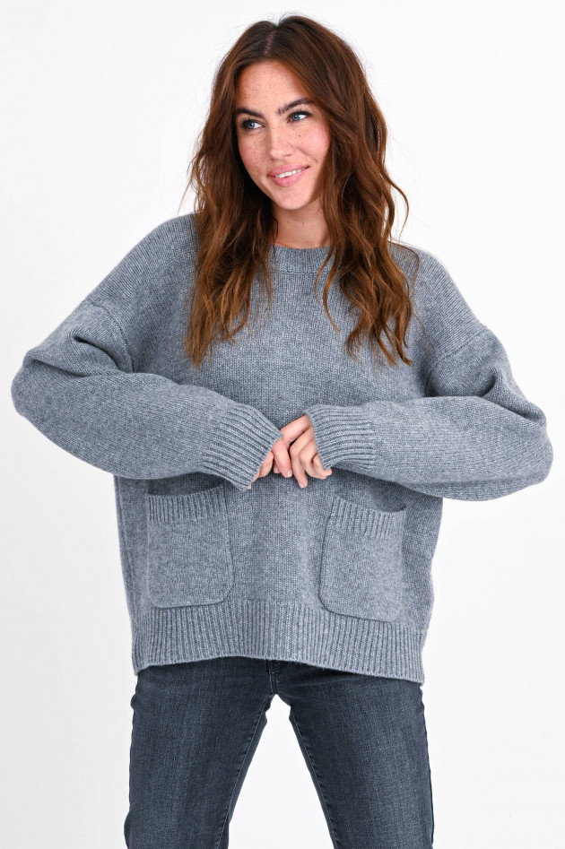 Lisa Yang Pullover NATASHA aus Cashmere in Grau