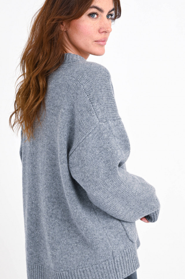 Lisa Yang Pullover NATASHA aus Cashmere in Grau