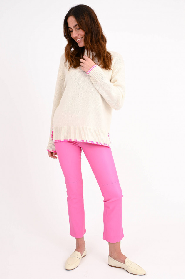 Lisa Yang Cashmere Pullover AGATHA in Creme