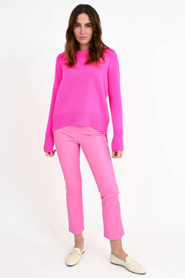 Lisa Yang Cashmere Pullover MILA in Neonpink