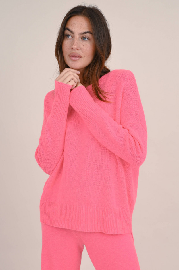 Lisa Yang Cashmere Pullover MILA in Korallpink