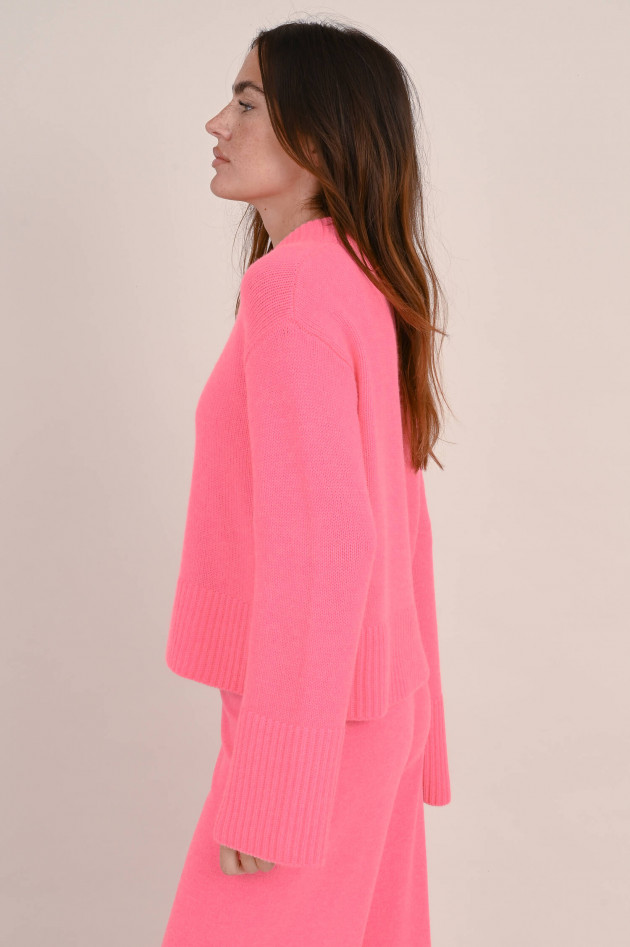 Lisa Yang Boxy Cashmere Pullover SONY in Korallpink