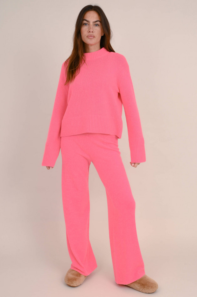 Lisa Yang Boxy Cashmere Pullover SONY in Korallpink