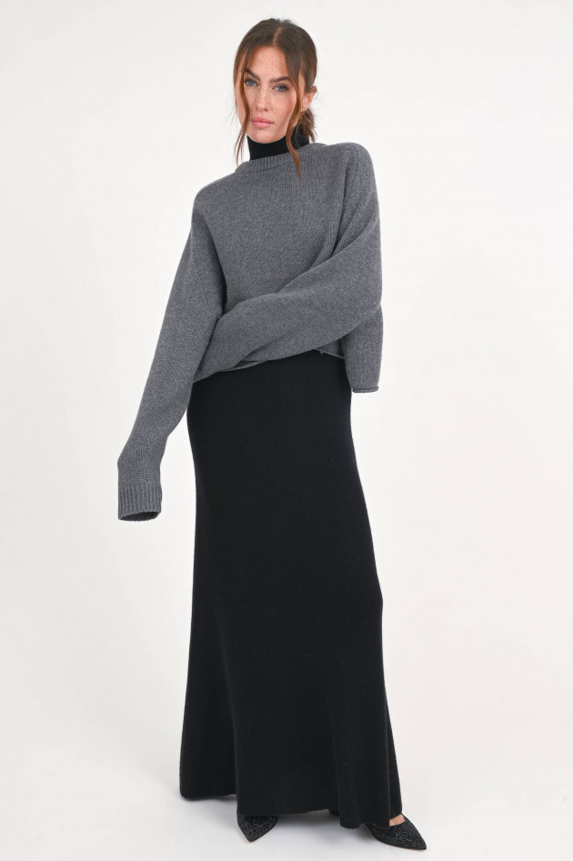 Lisa Yang Cashmere-Pullover KARINE in Anthrazit