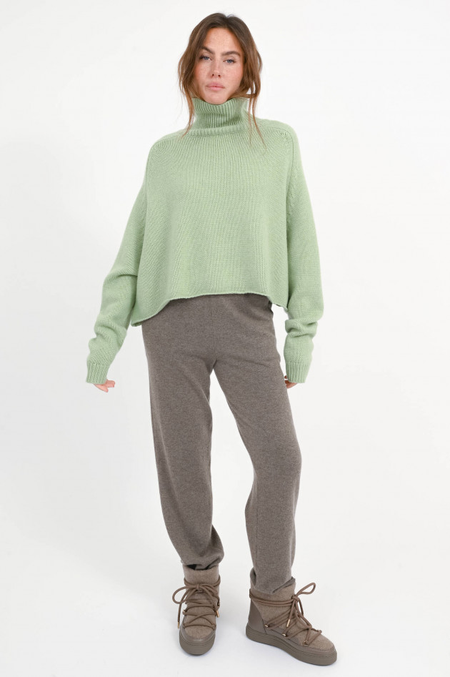 Lisa Yang Cashmere-Rollkragen CATHIE in Seaform
