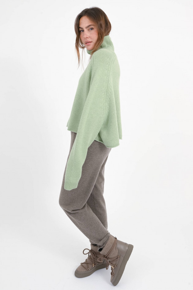 Lisa Yang Cashmere-Rollkragen CATHIE in Seaform