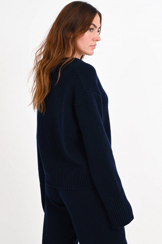 Lisa Yang Strickpullover ALETTA aus Cashmere in Navy