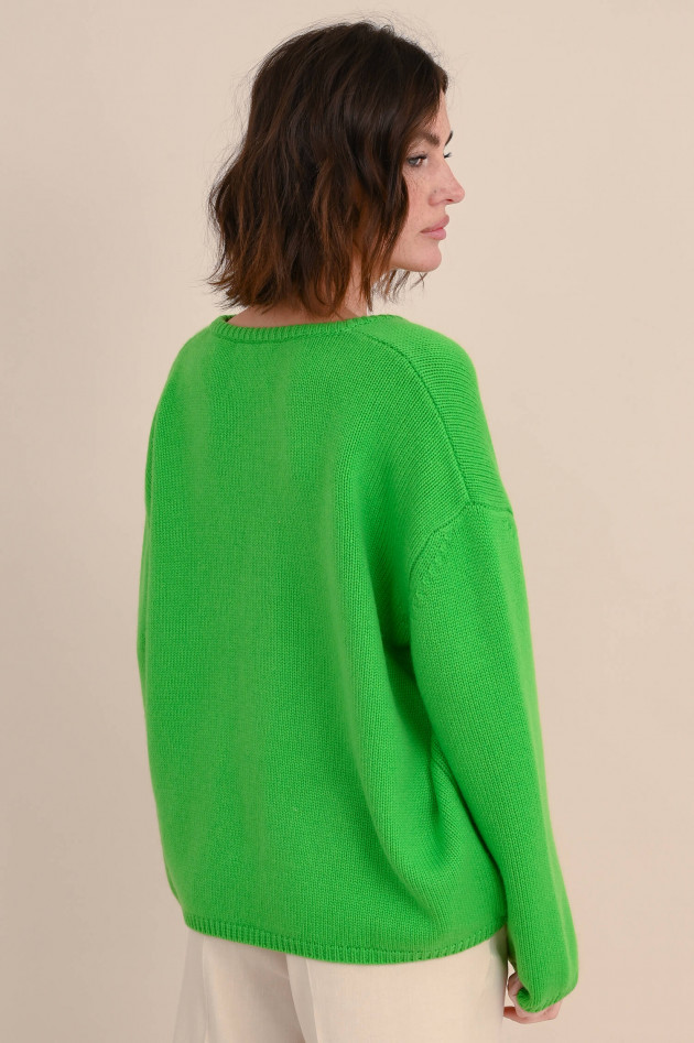 Lisa Yang Cashmere Sweater MONA in Grün