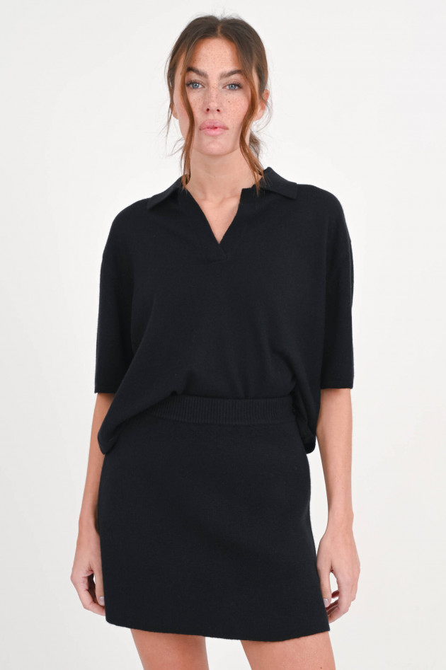Lisa Yang Mini-Cashmere Rock CLARE in Schwarz