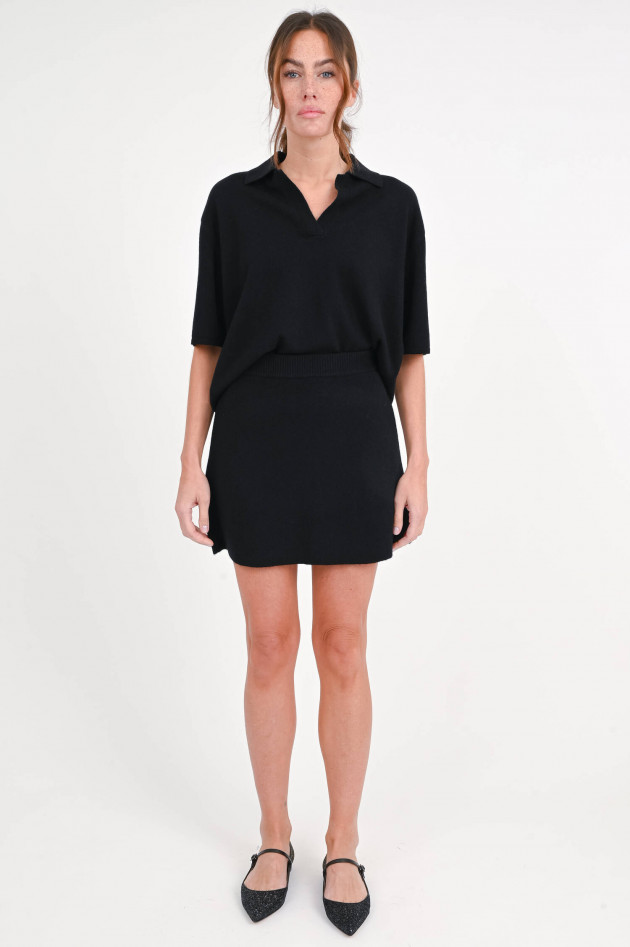 Lisa Yang Mini-Cashmere Rock CLARE in Schwarz