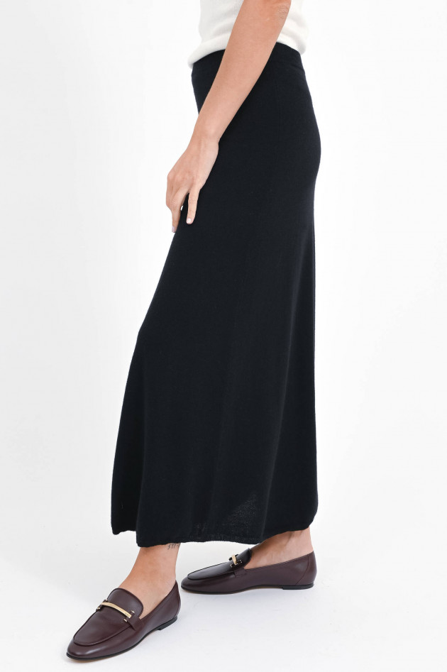 Lisa Yang Cashmere-Mix Rock DOLLY in Schwarz