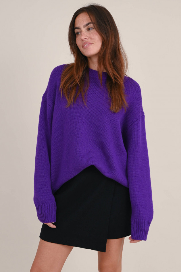 Lisa Yang Cashmere Strickrock JOSETTE in Schwarz