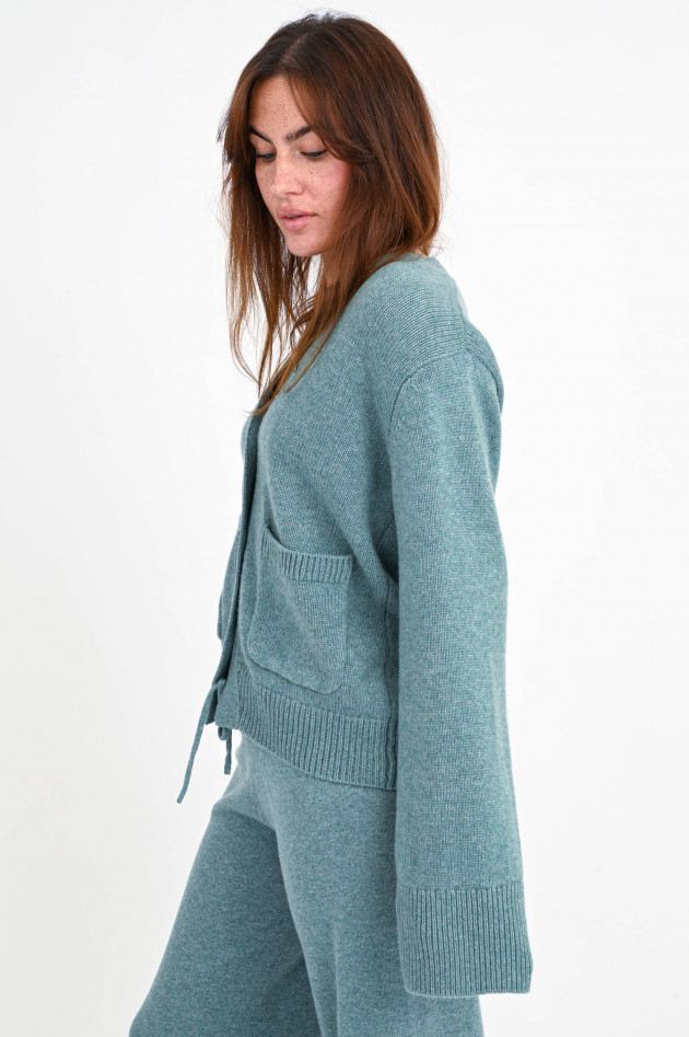 Lisa Yang Strickweste DANNI aus Cashmere in Jade