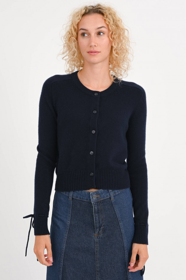 Lisa Yang Cardigan LO in Navy