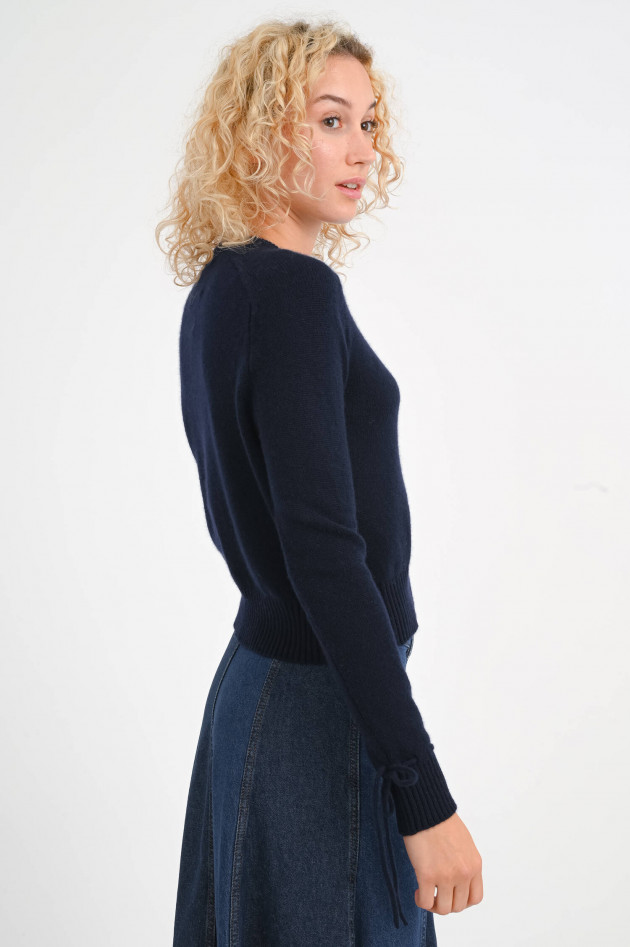 Lisa Yang Cardigan LO in Navy