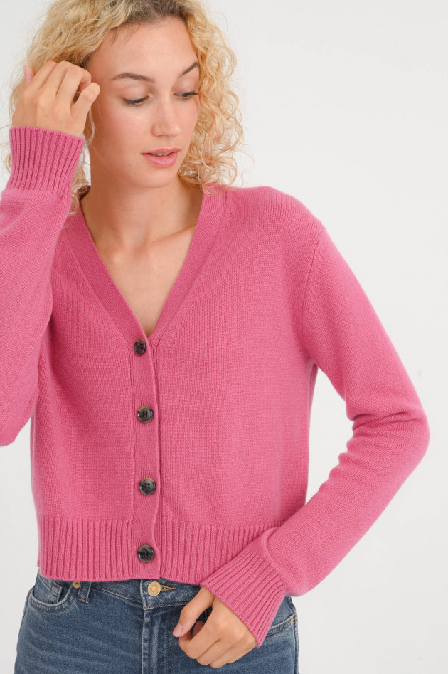 Lisa Yang Cardigan MARION in Rose Pink