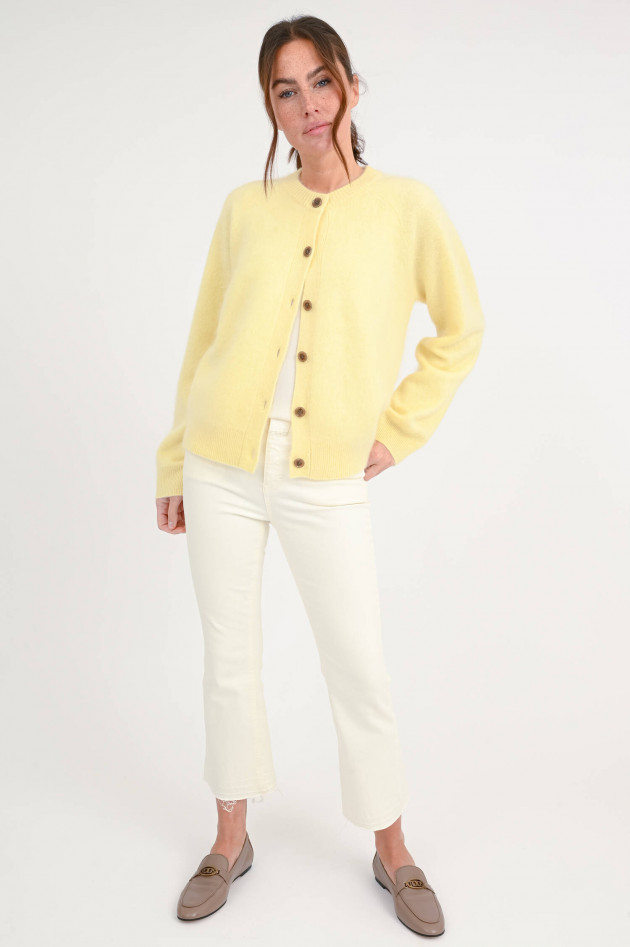 Lisa Yang Cardigan MELBA in Buttergelb
