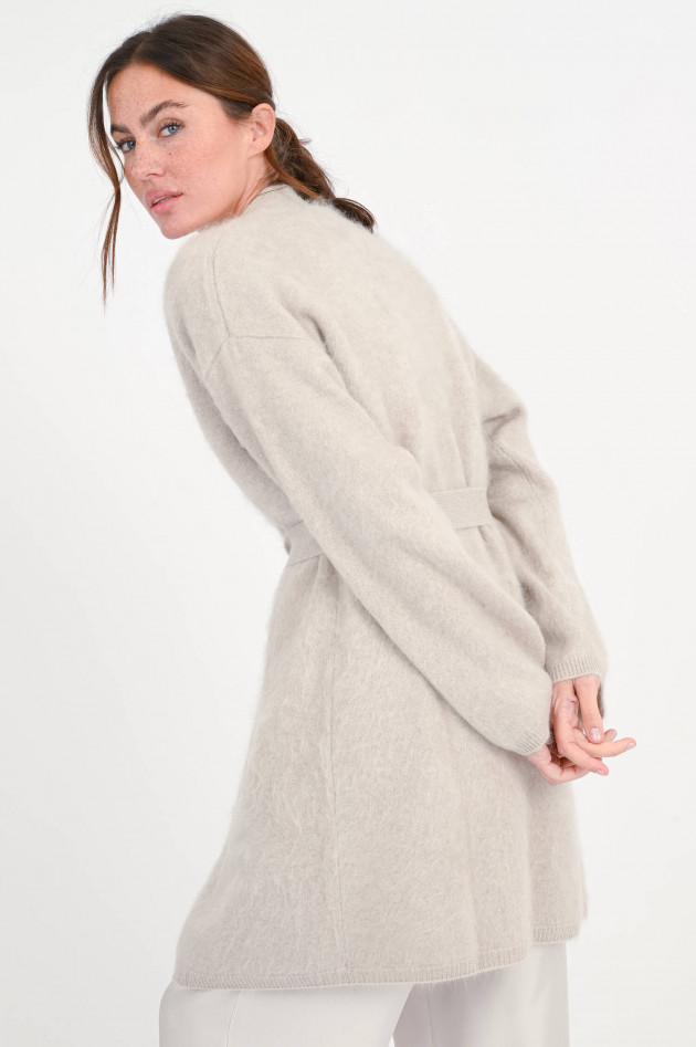Lisa Yang Cardigan AMINA in Brused Sand