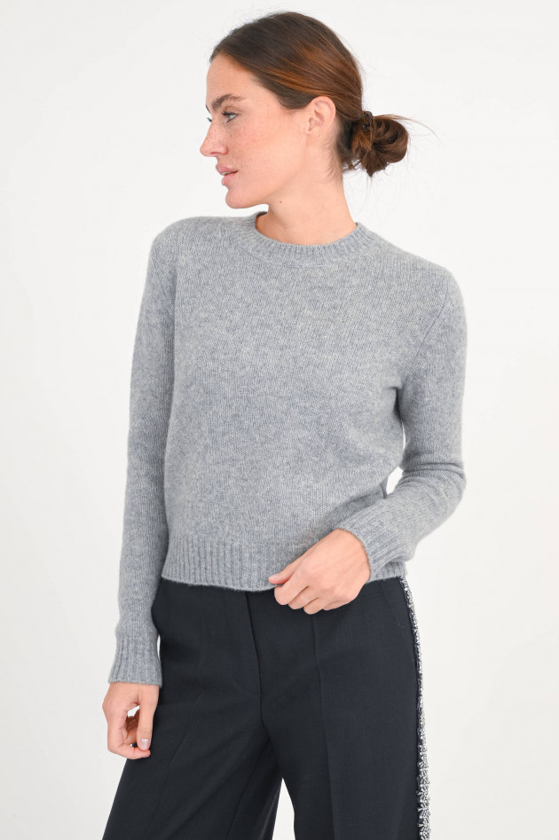 Lisa Yang Cashmere Pullover MIRA in Grau