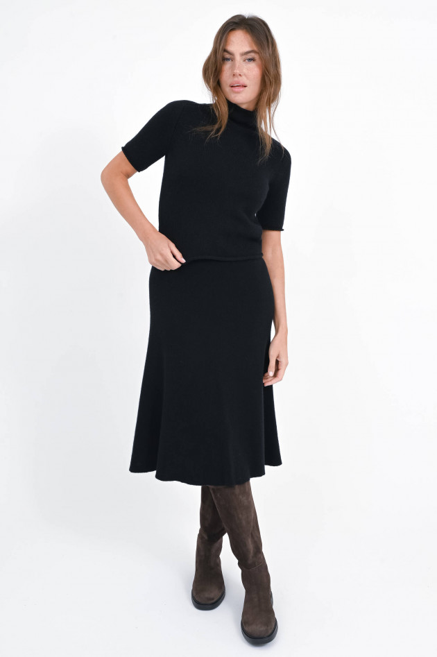 Lisa Yang Rollkragen-Pullover FRIDE in Schwarz