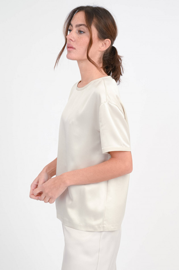 Lisa Yang Seidenshirt in Champagne