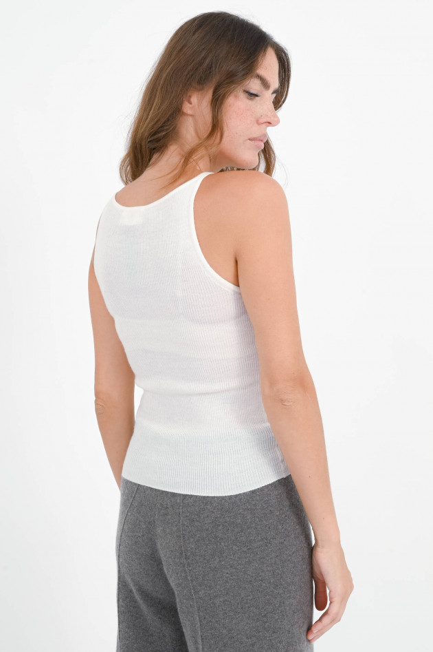 Lisa Yang Cashmere-Tanktop LYENNE in Ivory
