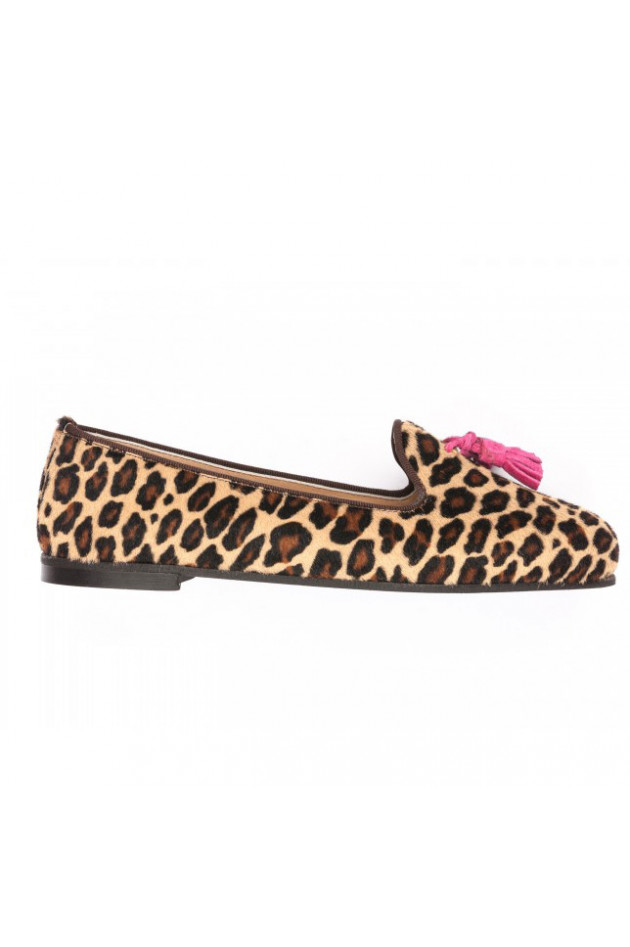 Laco's Collection Loafers FRIZZI im Leopardendesign