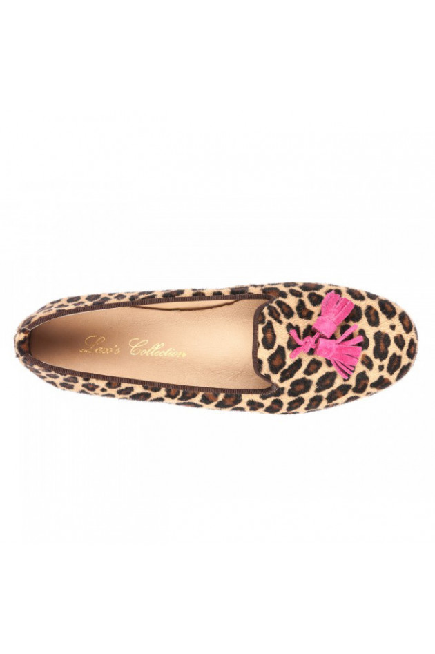 Laco's Collection Loafers FRIZZI im Leopardendesign