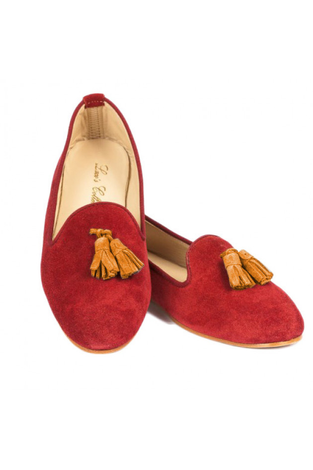 Laco's Collection Loafers FRIZZI in Rot