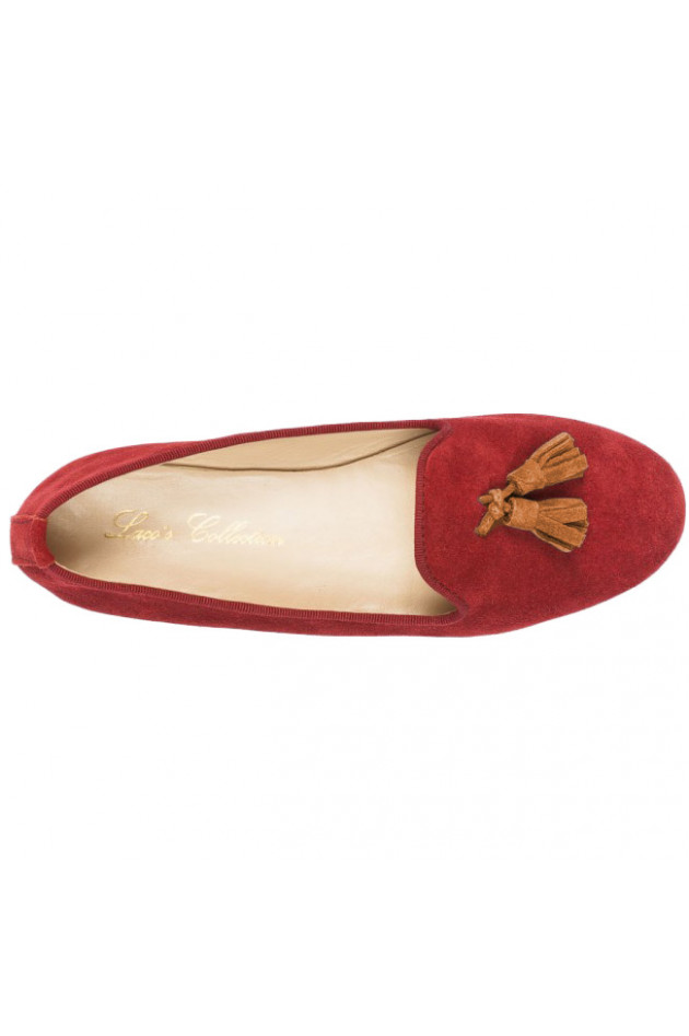 Laco's Collection Loafers FRIZZI in Rot