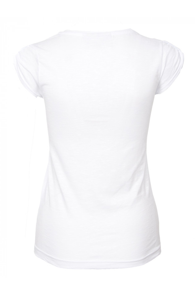 London Ink T-Shirt mit Print Weiß