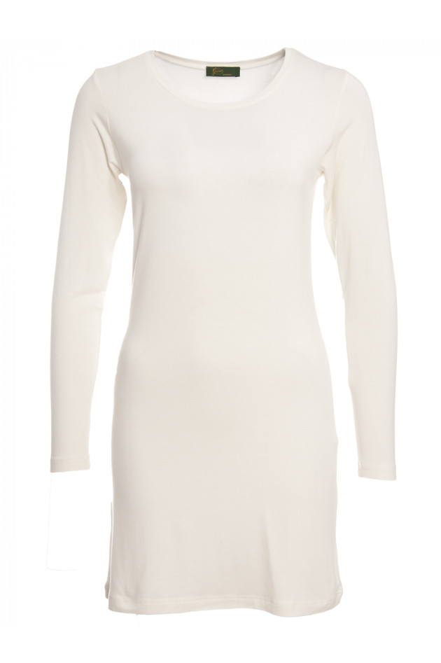 Grüner Longshirt in Natur