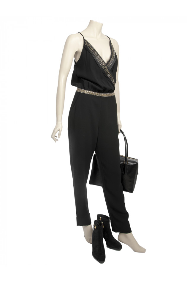 Diane von Fürstenberg Jumpsuit Caroline Schwarz