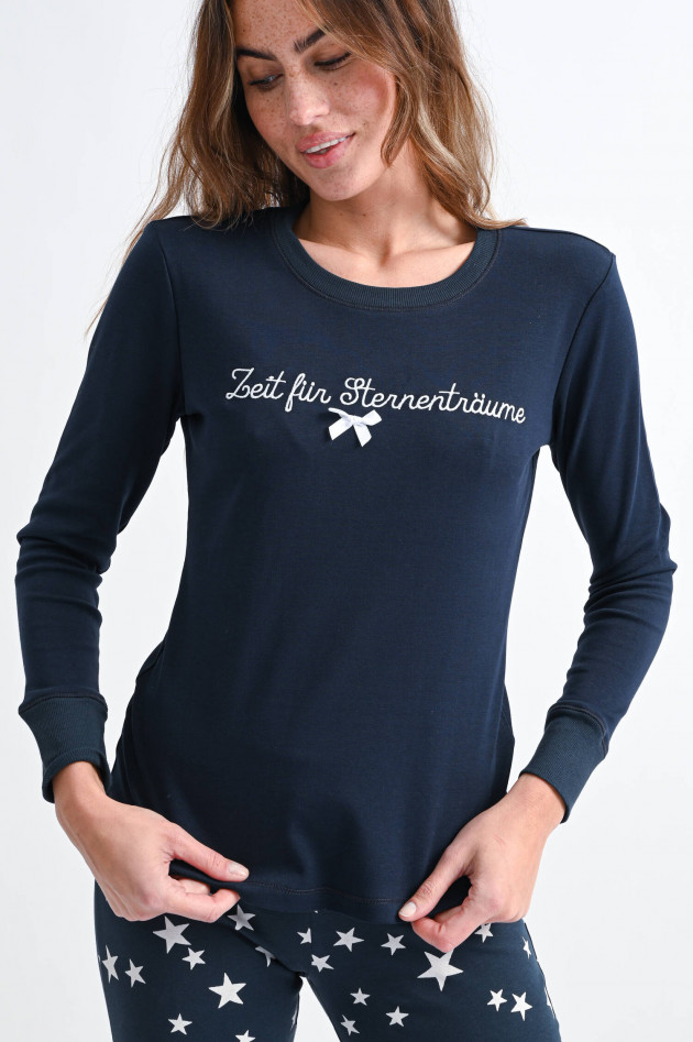 Louis & Louisa Pyjama ZEIT FÜR STERNENTRÄUME in Navy