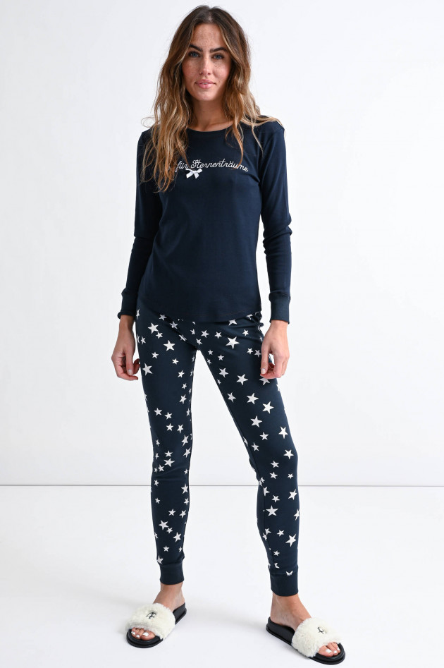 Louis & Louisa Pyjama ZEIT FÜR STERNENTRÄUME in Navy