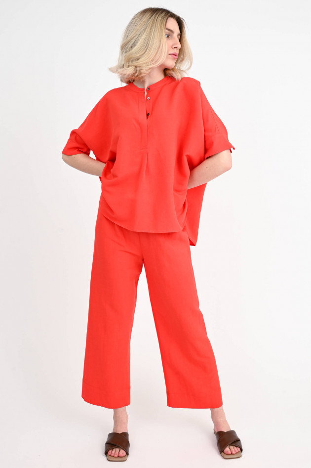 Love Birds Viskose/Leinen Culotte in Orange