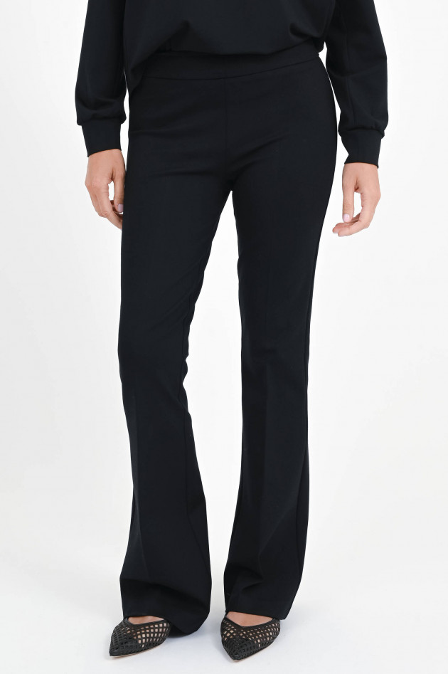 Love Birds Hose mit elastischem Bund in Schwarz