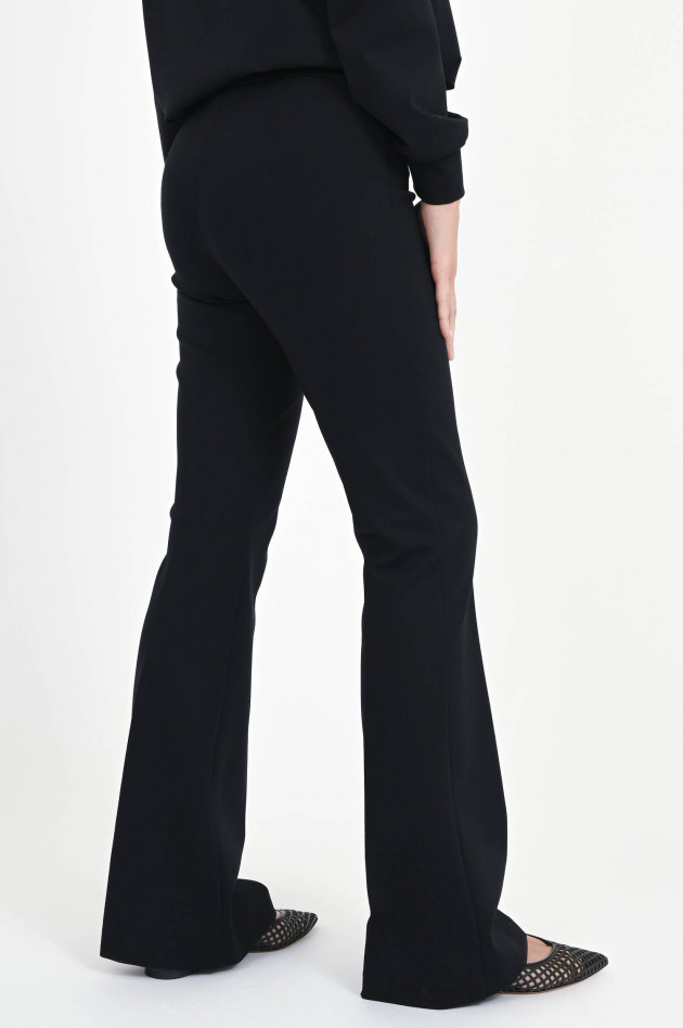 Love Birds Hose mit elastischem Bund in Schwarz