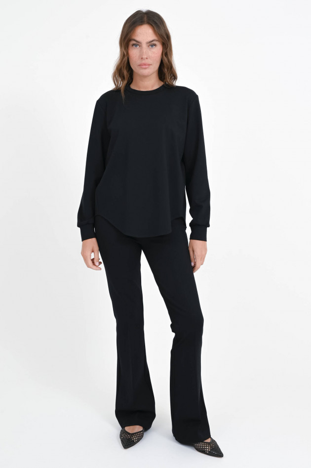 Love Birds Hose mit elastischem Bund in Schwarz