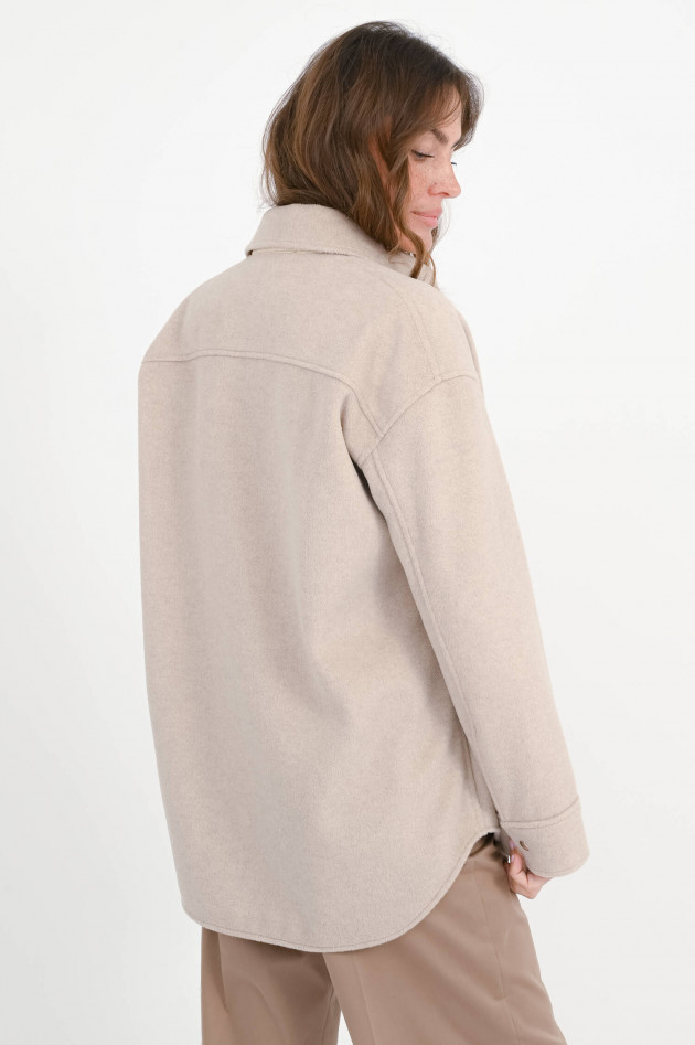 Love Birds Fleecejacket in Hellbeige